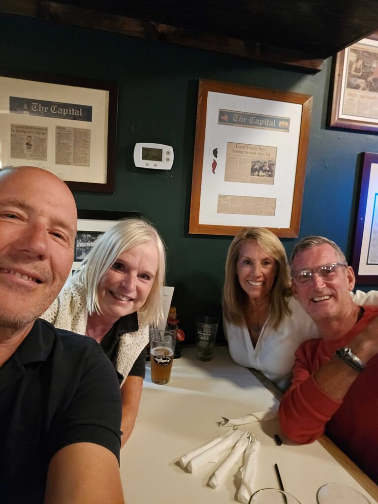 Nyfunna båtvänner i Annapolis