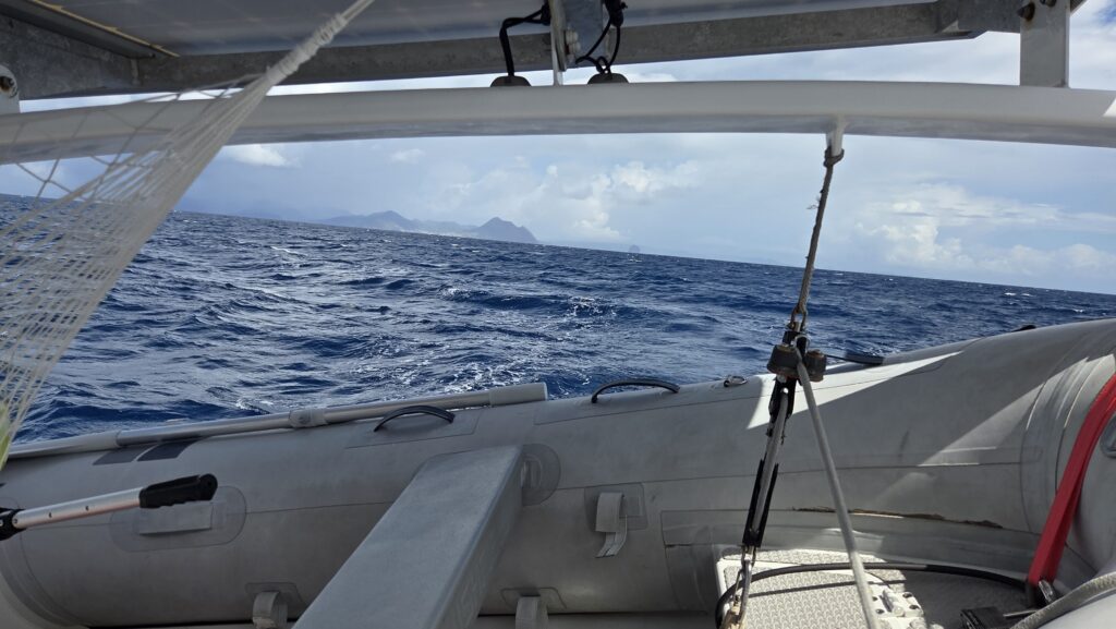 Vi lämnar Martinique bakom oss